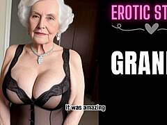 Mature granny with big tits: A week at stepmother's house